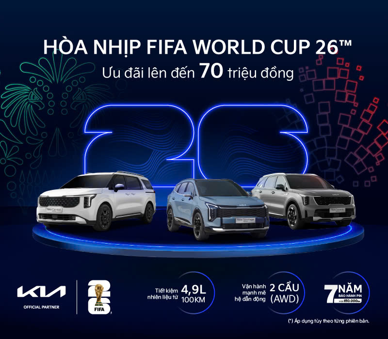 Kia ưu đãi đặc biệt trong tháng 7