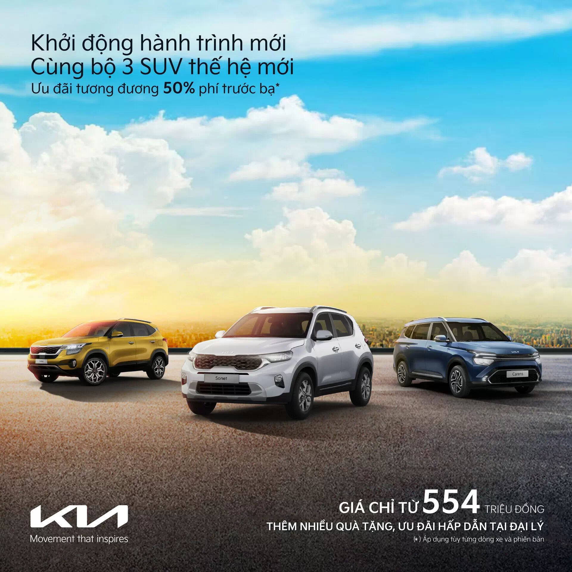 KIA gia tăng ưu đãi tháng 3