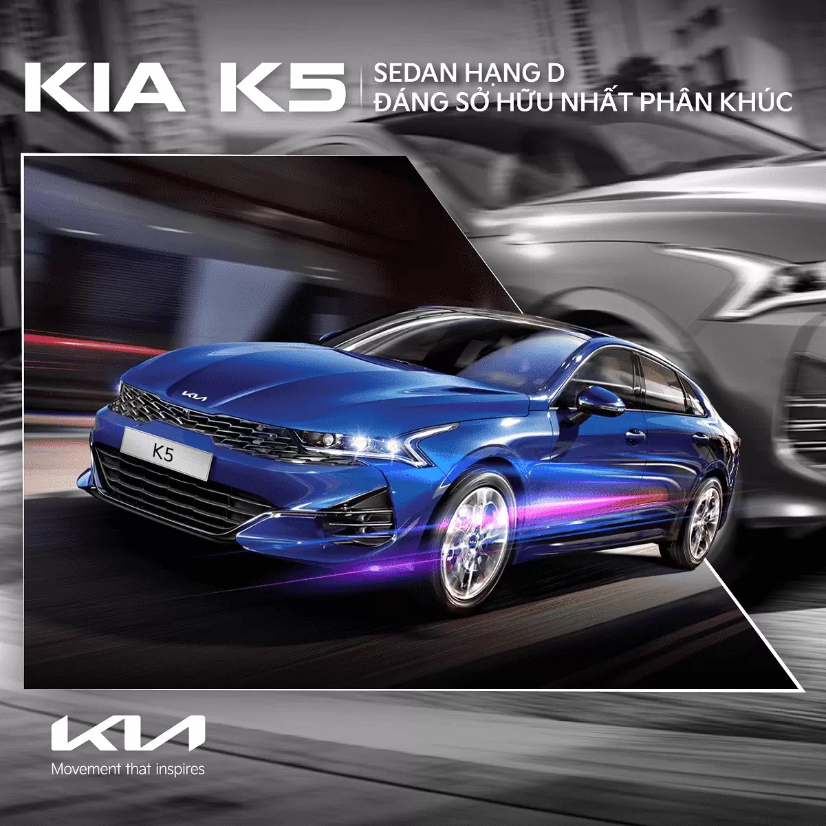 KIA K5: SEDAN HẠNG D ĐÁNG SỞ HỮU NHẤT PHÂN KHÚC