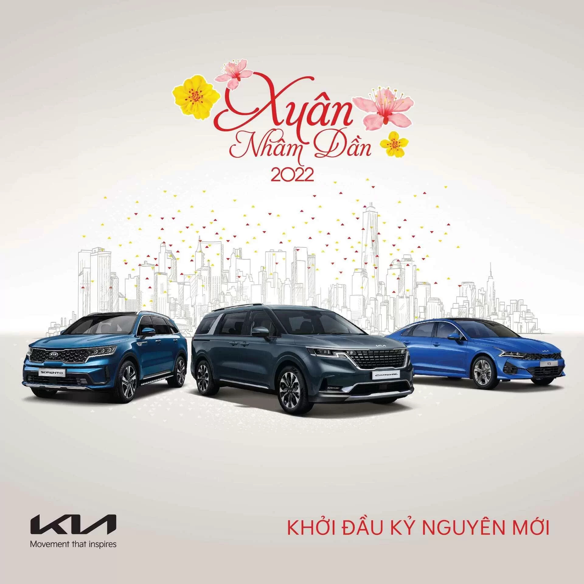 DU XUÂN ĐẦU NĂM, KIA VIỆT NAM ƯU ĐÃI LÊN ĐẾN 57 TRIỆU ĐỒNG