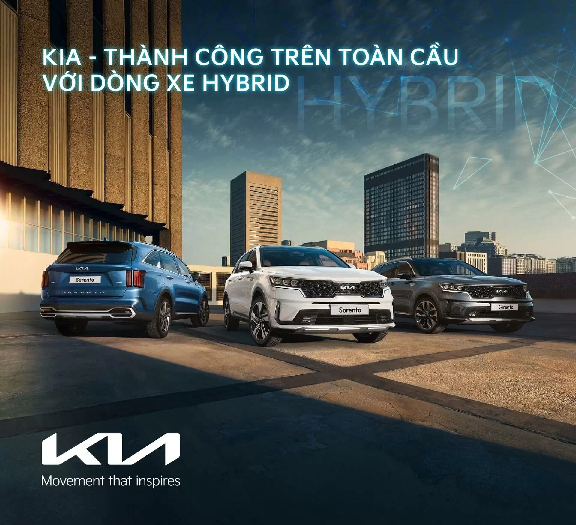 Kia gặt hái thành công trên toàn cầu với xe Hybrid, Kia Sorento đóng vai trò chủ lực