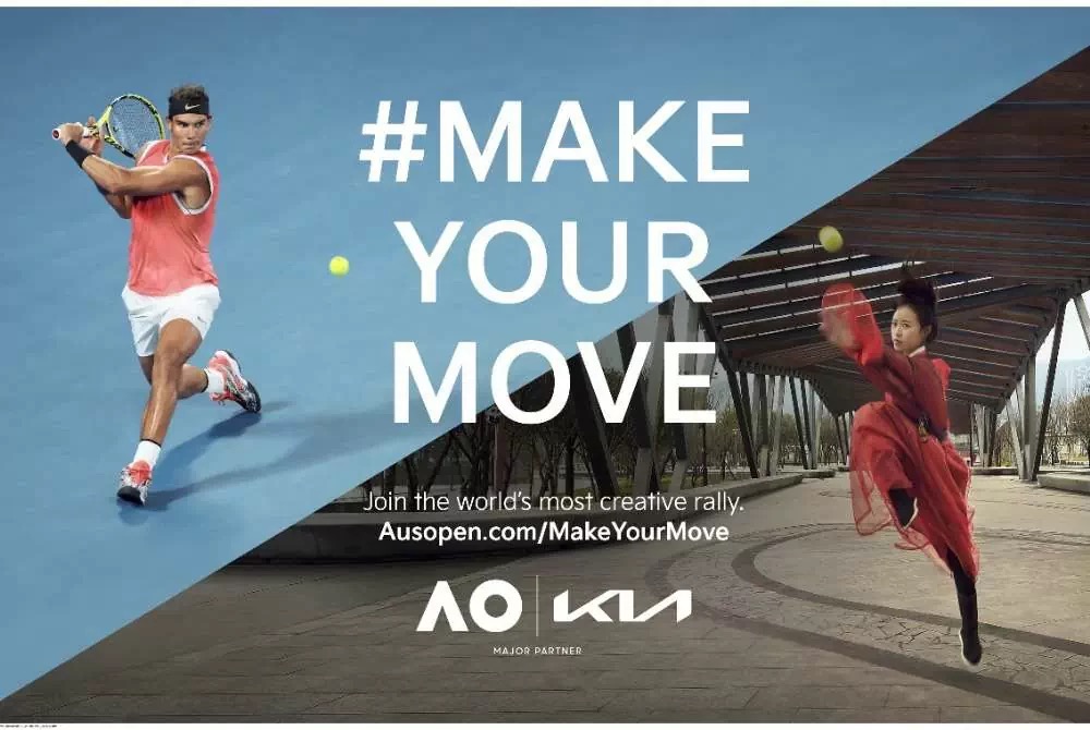 Kia Kỷ Niệm 20 Năm Hợp Tác Và Giới Thiệu Nhận Diện Thương Hiệu Mới Tại Australian Open 2021