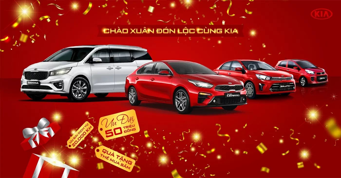 Chào Xuân Đón Lộc Cùng Kia: Trao Tay Ưu Đãi Lớn Nhất Trong Năm