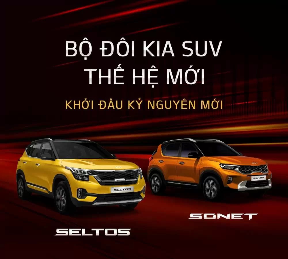 KIA SELTOS & KIA SONET - BỘ ĐÔI KIA SUV THẾ HỆ MỚI