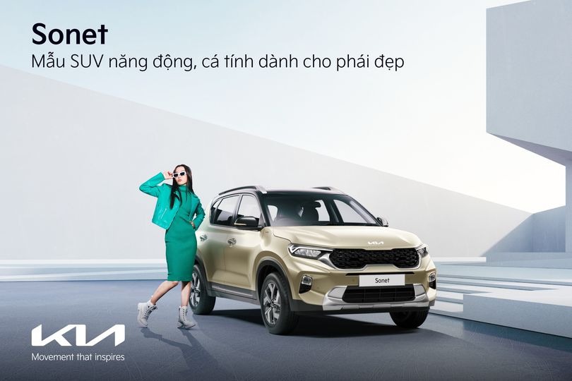 Kia Sonet | Mẫu SUV năng động, cá tính dành cho phái đẹp