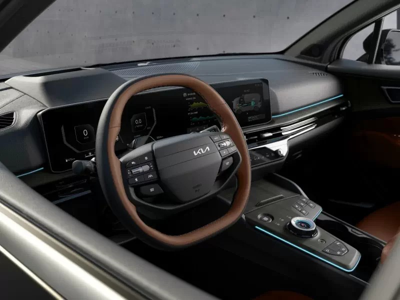 New Sportage Hybrid - Noi that - Vo lang D-Cut