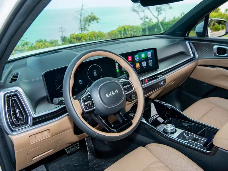 New Sorento - Noi that - Man hinh trung tam