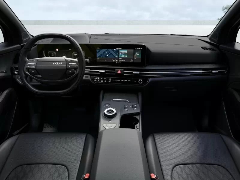 New Sportage Hybrid - Noi that - Tong quan khoang lai